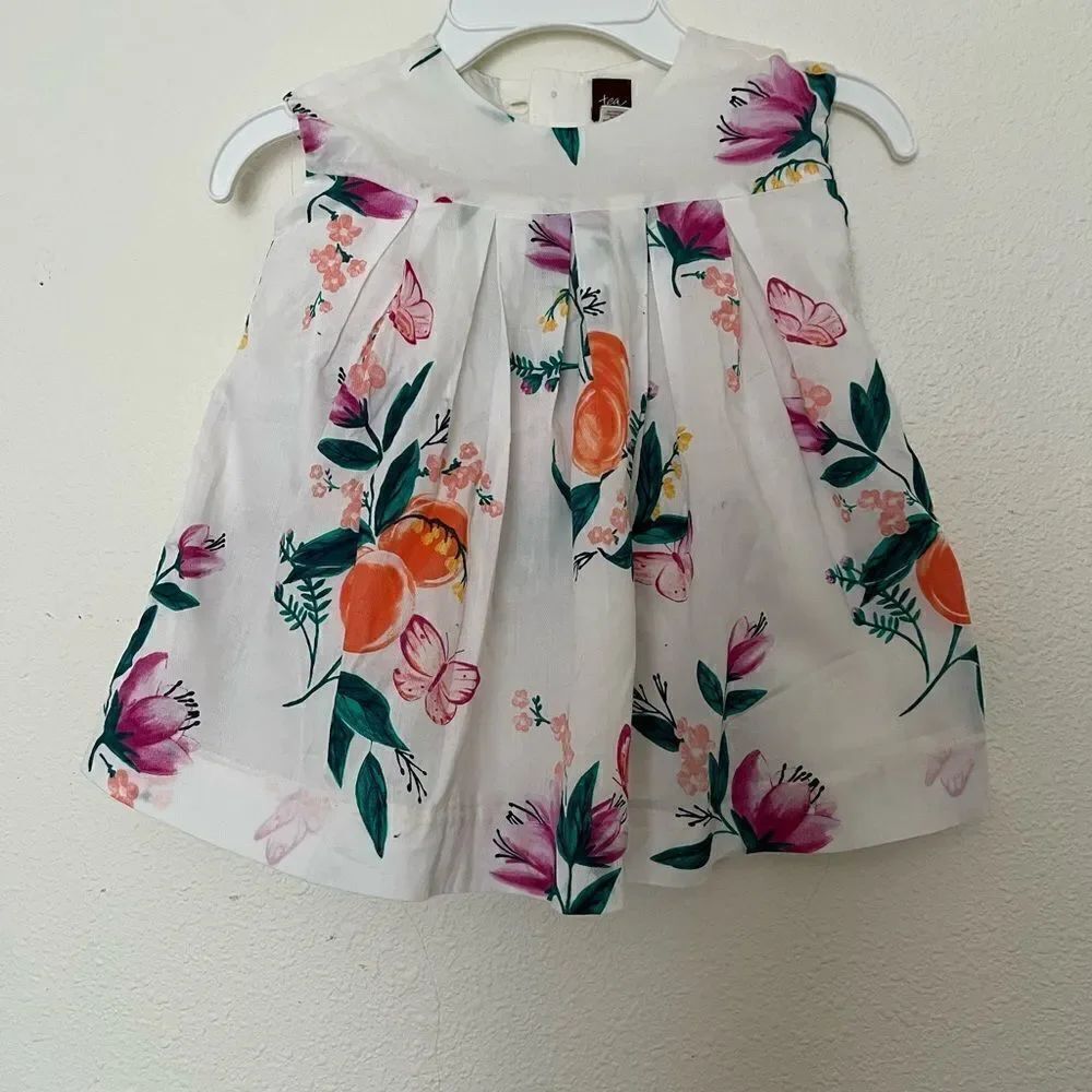 Tea Peach Baby /Girl dress 12-18 months